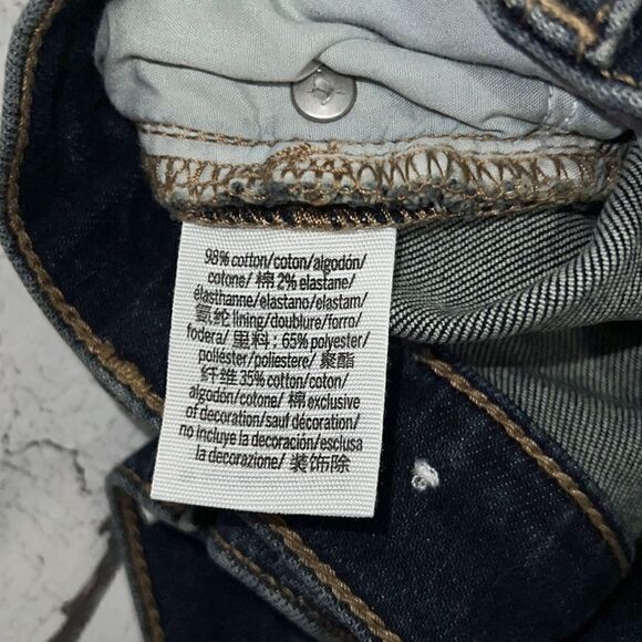 NEW Pink VS Victoria’s Secret High-Waisted Cut Off Distressed Denim Shorts sz 8 - Picture 4 of 4